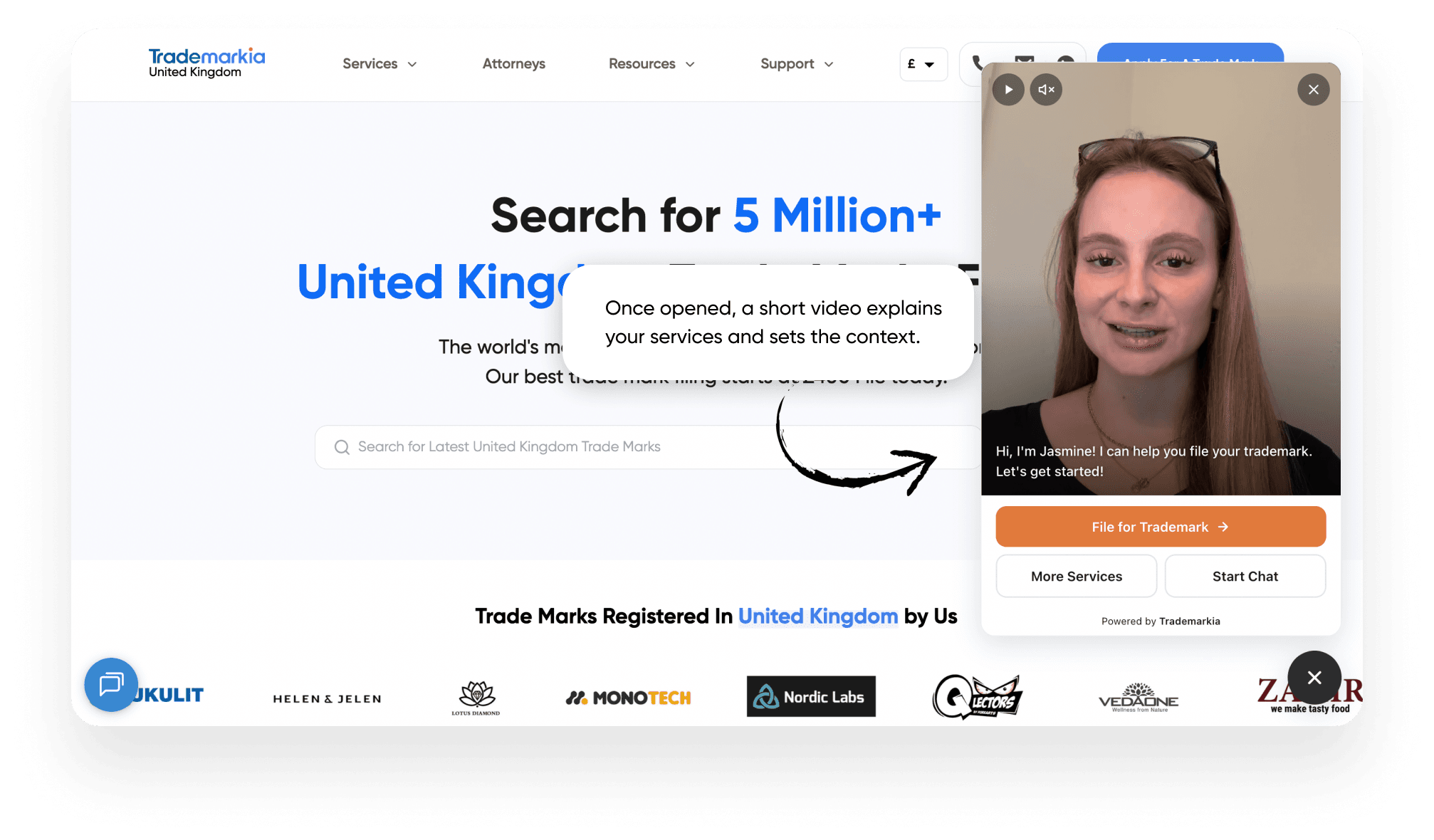 Video First Experience product screenshot